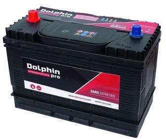 Batterie décharge lente + chargeur ; Delta Nautic